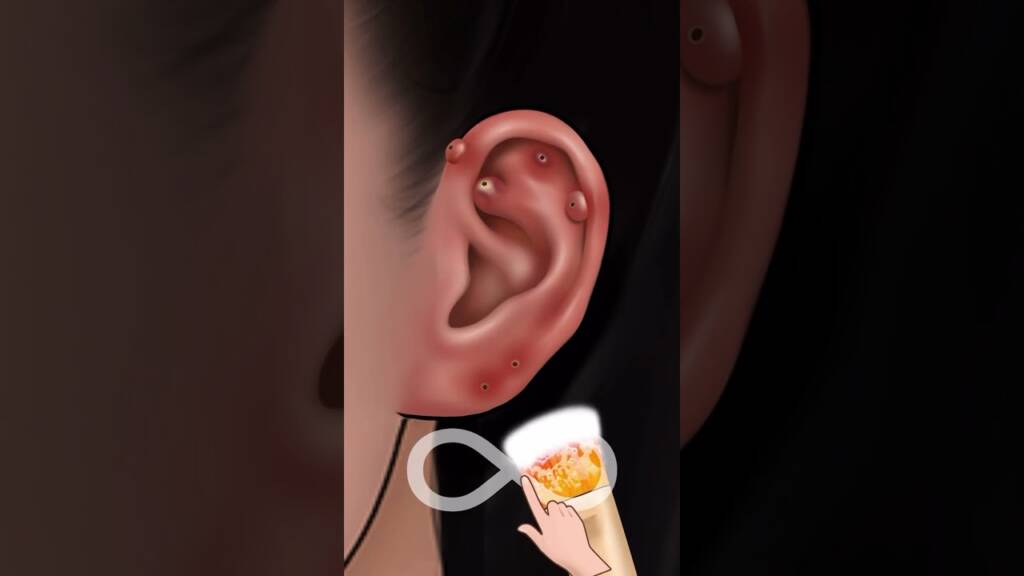 ASMR Piercing Care: Heilung und Reinigung (Teil 2) ✨ #asmrgaming #relaxinggames #chillplay