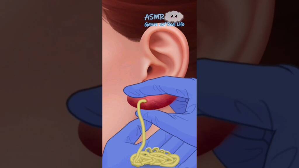 ASMR Piercing Care und Akneentfernung - Piercing Care und Akne entfernt