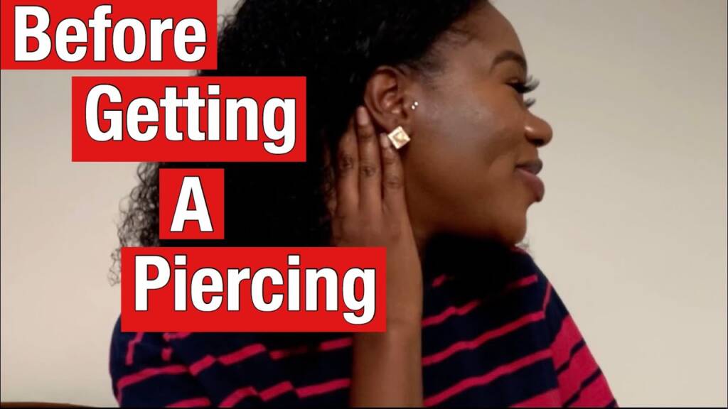Dinge, die Sie wissen sollten, bevor Sie ein Piercing bekommen, wie Sie sich um ein Piercing kümmern können, postierende Pflege