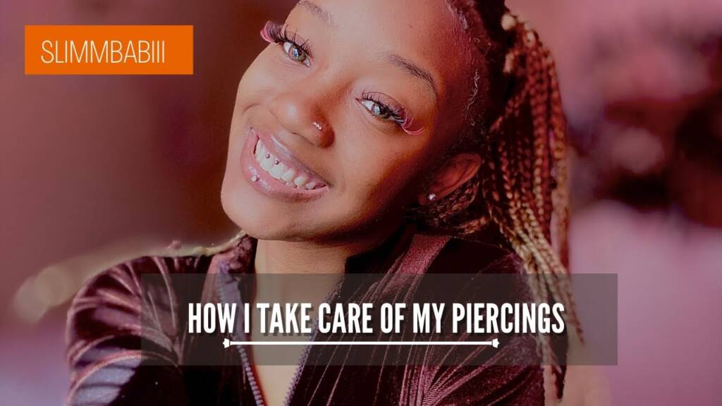 Ich habe ein Ashley Piercing 😱‼ ️ // Wie ich mich um meine Ashley & Smiley -Piercing + Hautpflege kümmere 🤍