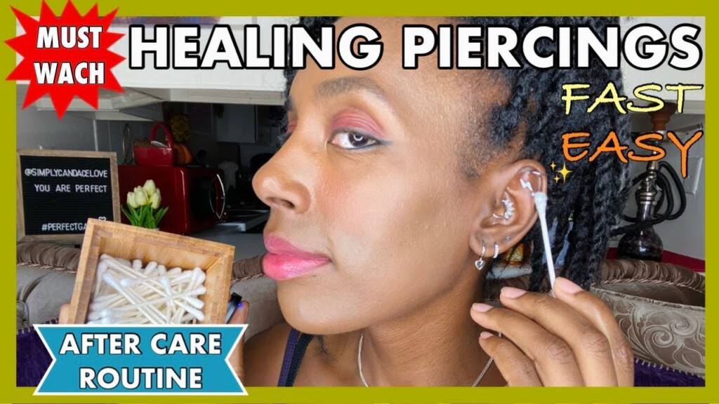 Piercing After Care Routine | Heilen Sie Piercings super schnell und einfach